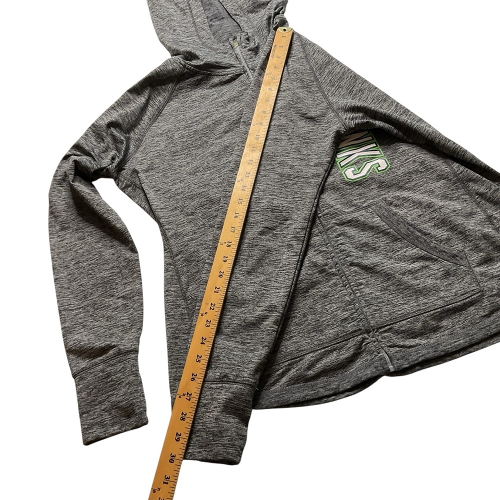 NFL Women's Seahawks Gray Team Apparel Zip up Hoodie XL - Picture 9 of 11
